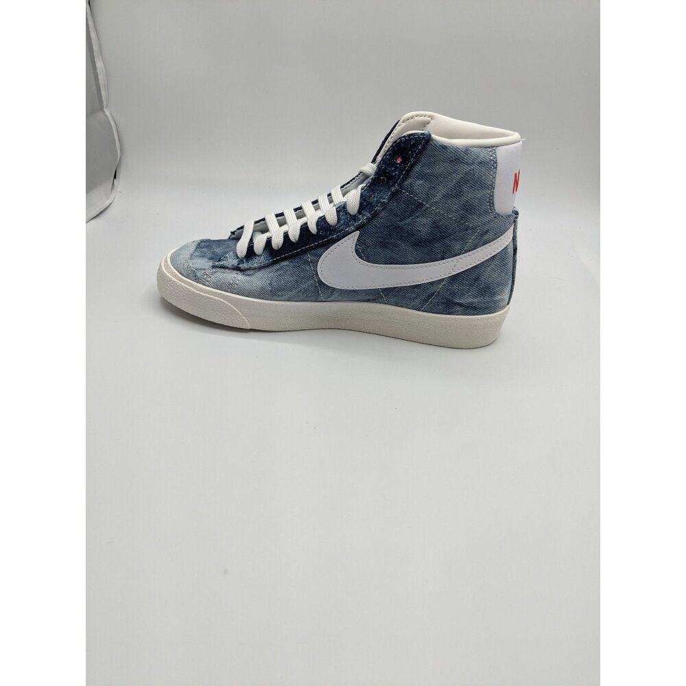 Nike Blazer Mid 'Tie-Dye Denim' Blue White - Picture 5 of 9